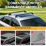 Universal Black Roof Rack Crossbar Set