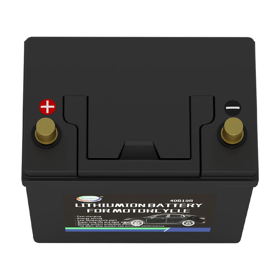 40B19 12.8V 20Ah LiFePO4 Automotive Battery - 680 CCA