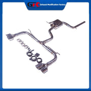Valved Cat-Back Exhaust System for Audi A3 1.4T/1.8T/2.0T