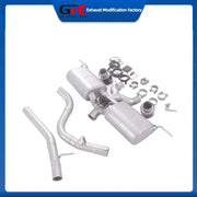 Stainless Steel Valved Cat-Back Exhaust System for Volkswagen Golf R MK6 2009-2016