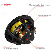 3.5-Inch Bullet-Guide Car Center Midrange Speaker