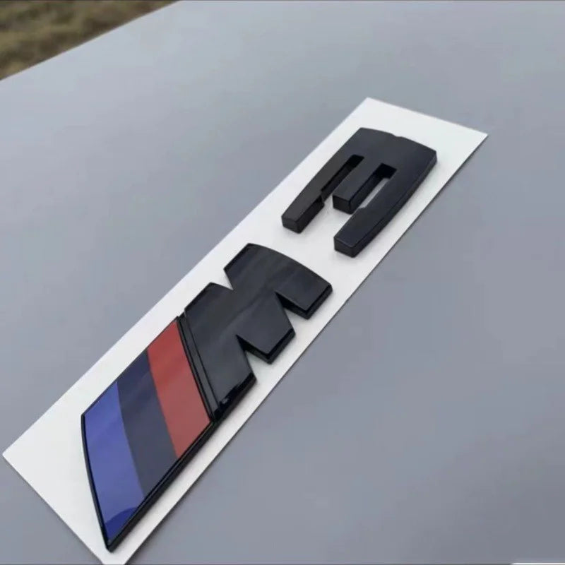BMW M Performance 3D Fender and Rear Trunk Emblem Badge