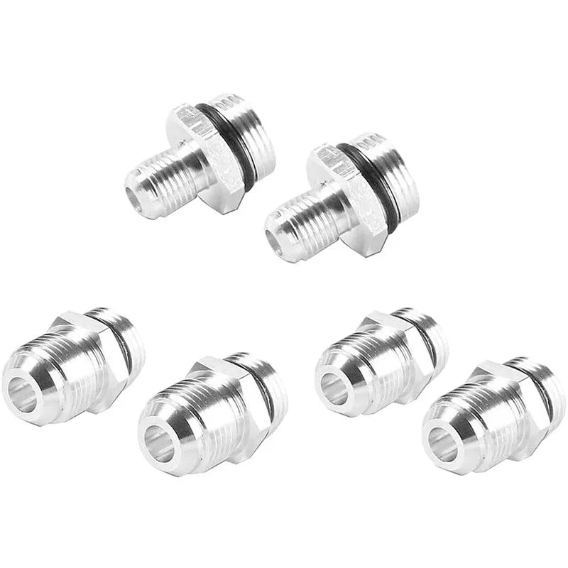 Cleanable 30 Micron Inline Fuel Filter AN6 AN8 AN10 with Bracket Universal Blue
