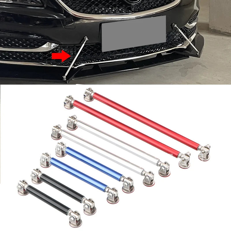 Aluminum Bumper Splitter Support Rod Kit for BMW/Peugeot