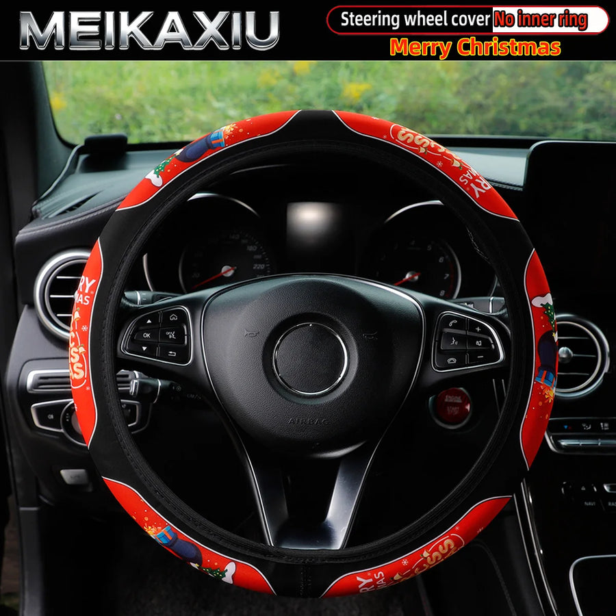 Steering Wheel Cover – red, 38CM