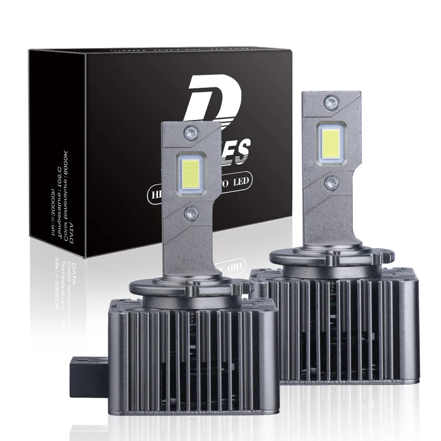 2-Piece D1S/D2S/D3S/D4S/D8S LED Headlight Conversion Bulb – CANBUS