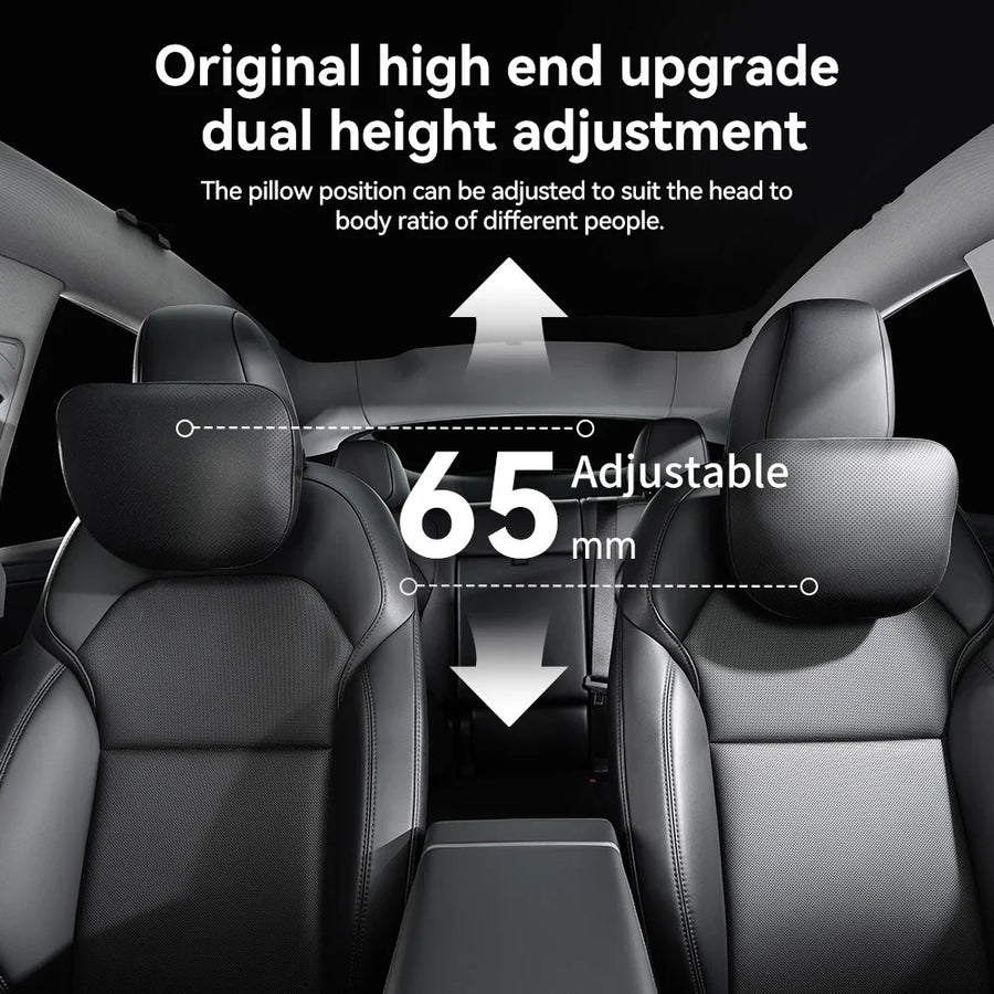Neck Pillow and Lumbar Support for Tesla Model 3/Y