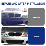 Front Kidney Grill Grille Glossy Black ABS Car for BMW E46 4 Door Wagon/Touring& Sedan/Saloon(320i 323i