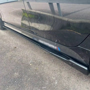 Gloss Black Side Skirt Extension Set for 2006–2011 Honda Civic – Sedan