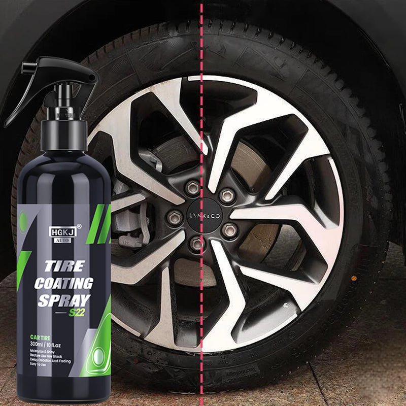 Automotive Tire Shine Spray and Rubber Restorer