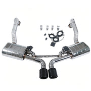 304 Stainless Steel Valved Cat-Back Exhaust System for Porsche 981 Boxster/Cayman 2.7L/3.4L/3.8L 2012-2016