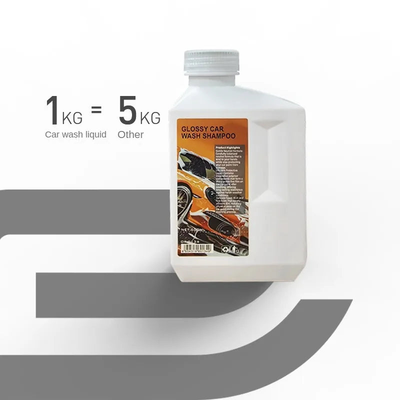 600mL Concentrated Car Wash Cleaner with Wax Option