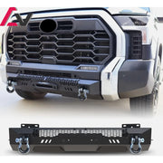 Steel Center Front Bumper with D-Rings for 2022–2026 Toyota Tundra