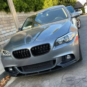 Front Bumper Lip Splitter for BMW 5 Series F10/F11 M Sport 2011-2017