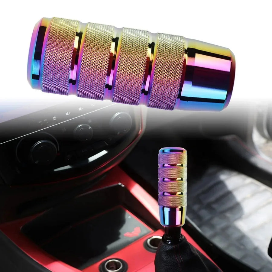 Universal 95mm Aluminum Manual Shift Knob, Burnt Blue