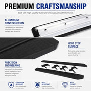 Black Running Board Set for Toyota 4Runner