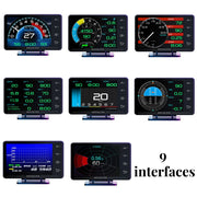 GPS/OBD2 Car Head-Up Display and Digital Performance Gauge