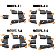 Car Steering Wheel Control Switch Buttons for 1 3 4 5 6 7 X3 X5 Series F20 F30 F34 F36 F10 F11 F07 F12