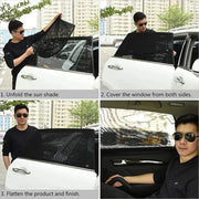 Universal Mesh Side-Window Sunshade Pair for Cars and SUVs
