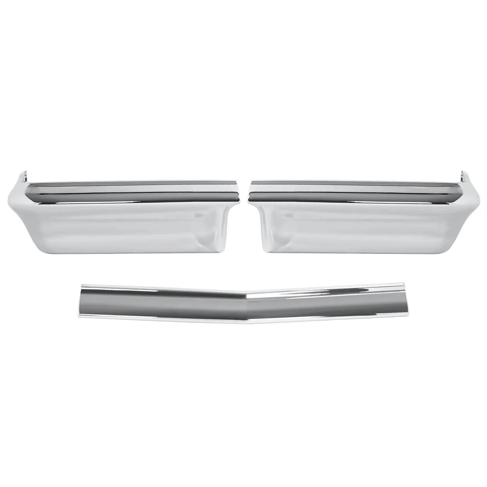 Chrome Front and Rear Bumper Panel Set for Chevrolet Impala 1962-1963