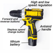 12V Cordless Drill and Screwdriver Set – Select Kit