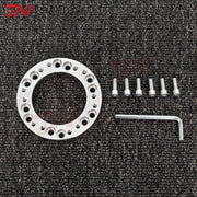 70MM 74MM PCD Steering Wheel Hub Adapter Spacer Kit 6 Bolts Universal Aluminum Steering Wheel Spacer