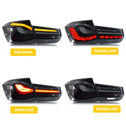 BMW F30/F80 GTS-Style Sequential LED Tail Light Pair – 2013–2018