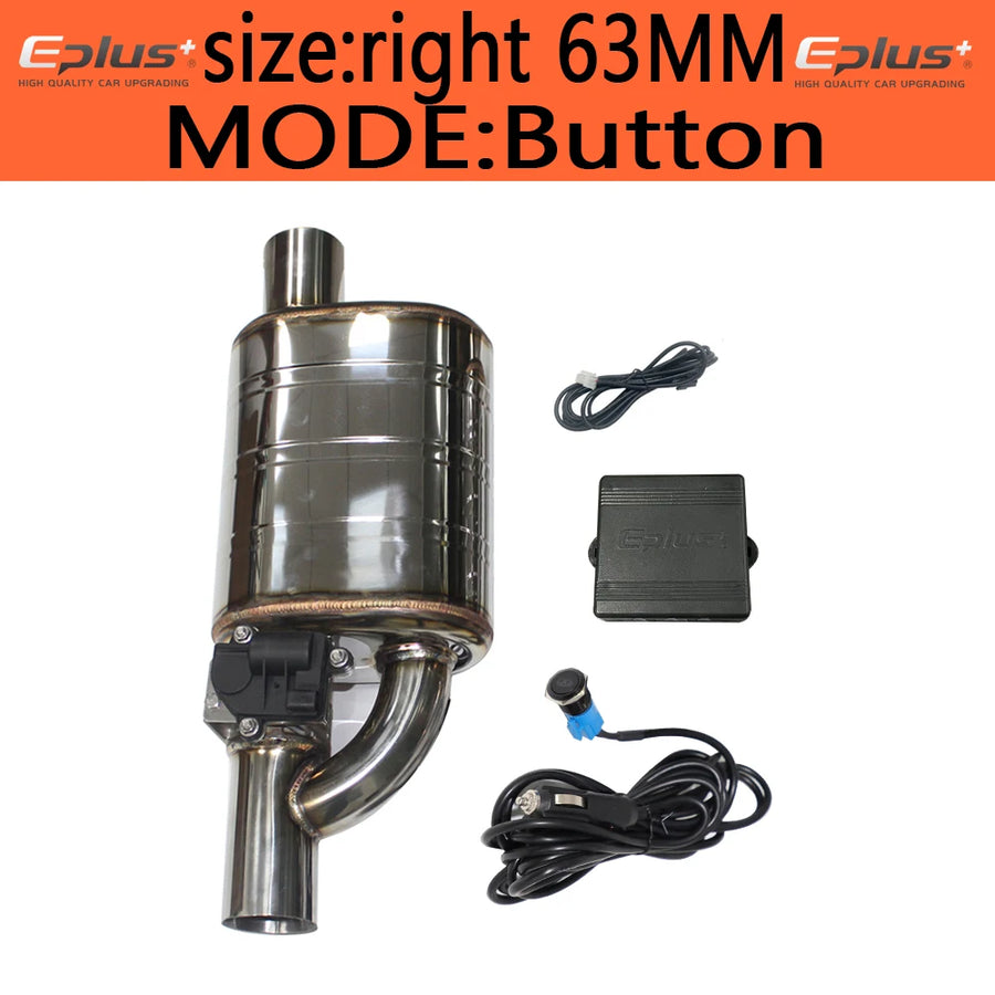 Universal Electric Exhaust Cutout Valve Kit