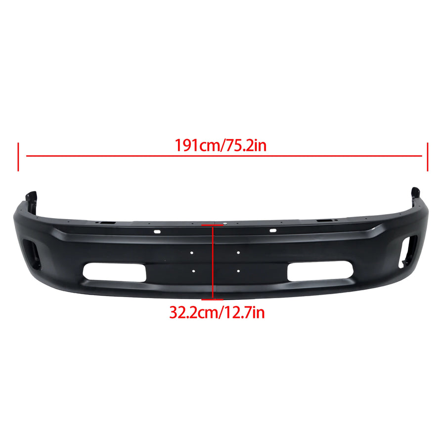 Black Steel Front Bumper for Ram 1500 and 1500 Classic 2013-2023