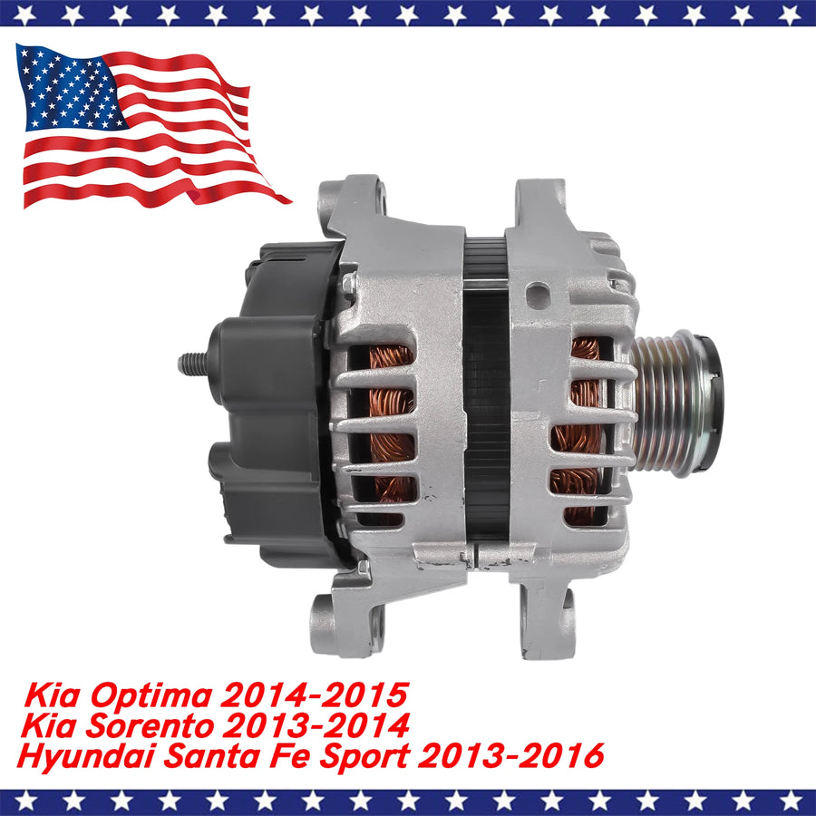 150A Alternator for Hyundai Santa Fe Sport/Sonata & Kia Optima/Sorento 2012-2016
