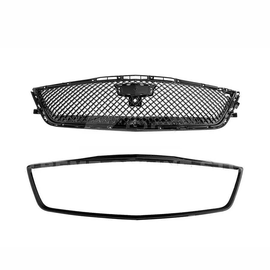 Gloss-Black Front Grille for Cadillac CT6 2016–2020
