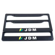 Black California-Style License Plate Frame