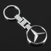 Metal Automotive Logo Keychain for Mercedes-Benz – Multiple Designs