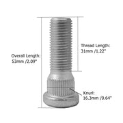 M14X1.5 Wheel Studs for Toyota Land Cruiser Sequoia Tundra Lexus LC500 LS460 LS500 LS600H LX470 LX570
