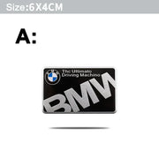Aluminum Alloy Emblem Badge Decal for BMW – Multiple Designs