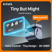 Kawa 2K Dash Cam with Wi-Fi App Control