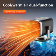 12V/24V Quick-Heat Portable Car Heater & Defroster Fan