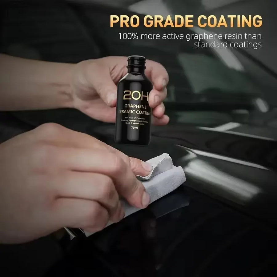 Graphene Ceramic Coating Kit with UV Tracking – 70 mL