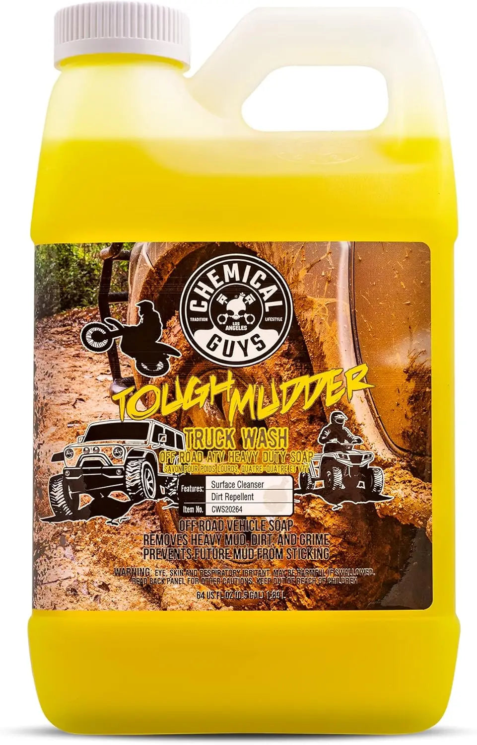 Tough Mudder Lemon-Scented Foaming Car Wash Soap
