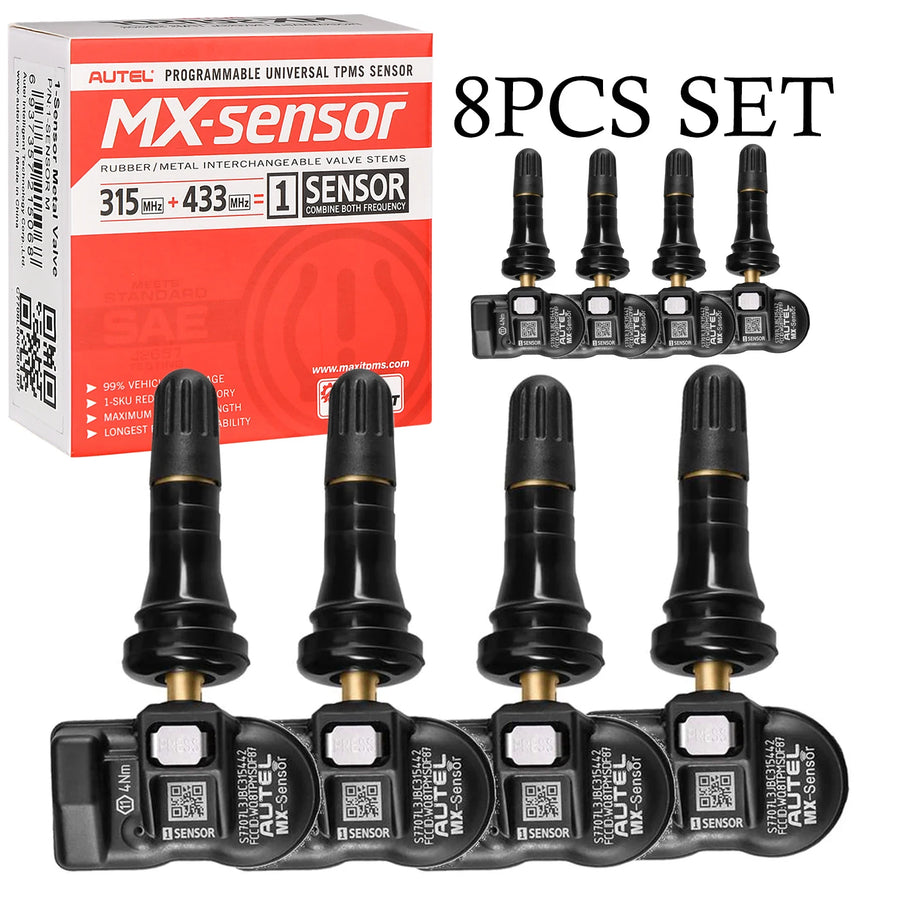 Autel MX-Sensor 315MHz/433MHz Programmable TPMS Sensor