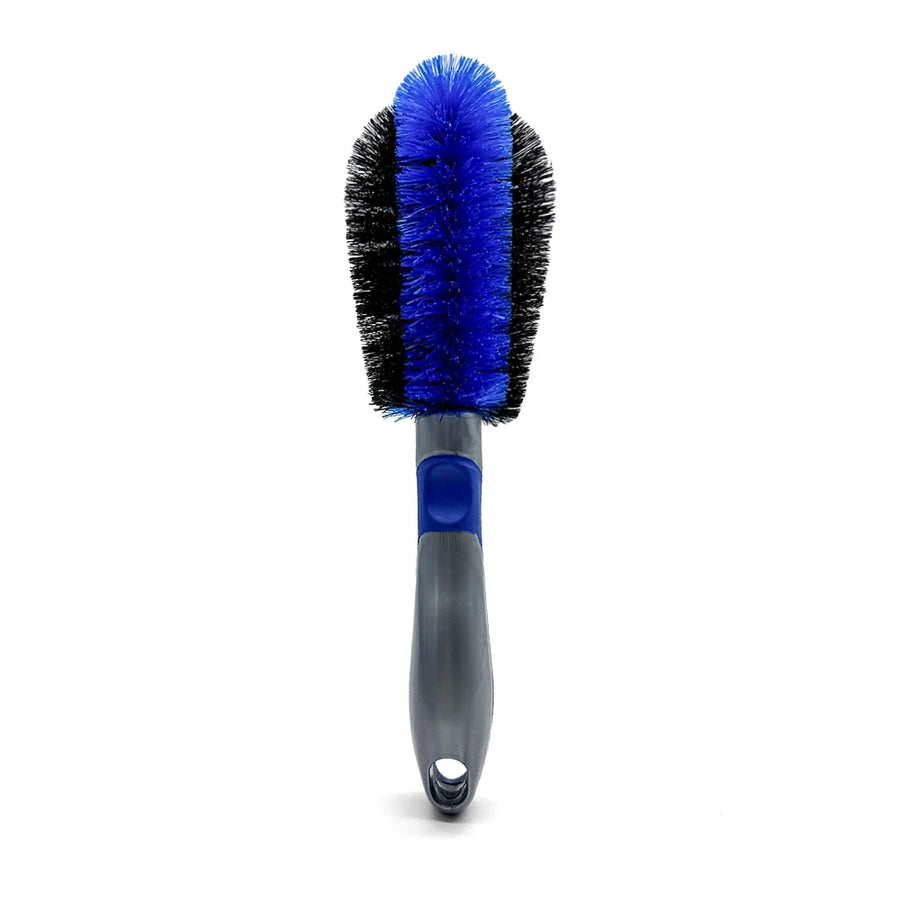 Blue Wheel & Tire Cleaning Brushes - Single or 3-Piece Set
