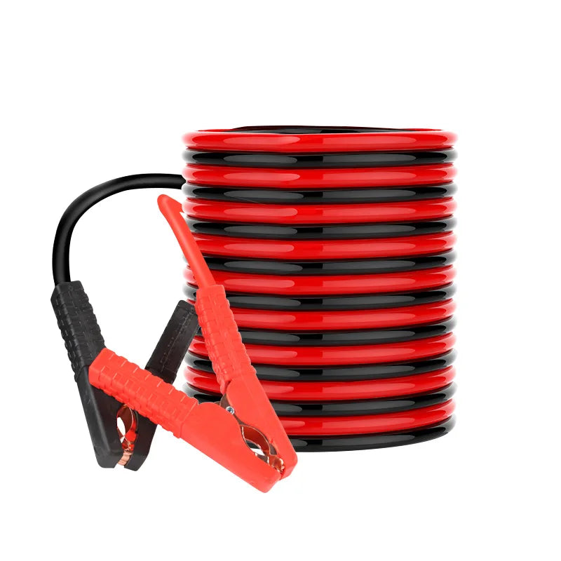 3m/4m Thickened Battery Jumper Cables with Insulated Clamps