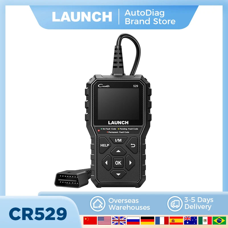 LAUNCH Creader 529 CR529 OBD2 Engine Code Reader