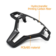 Steering Wheel Carbon Fiber Cover Panel Trim for Mercedes-Benz W176 W246 W204 X204 W212 W207 W156