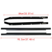 4-Piece Toyota Tundra Double Cab Outer Window Belt Moulding Set – 2000–2006