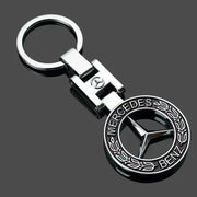 Metal Automotive Logo Keychain for Mercedes-Benz – Multiple Designs