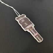 Piston-Themed Hanging Car Air Freshener