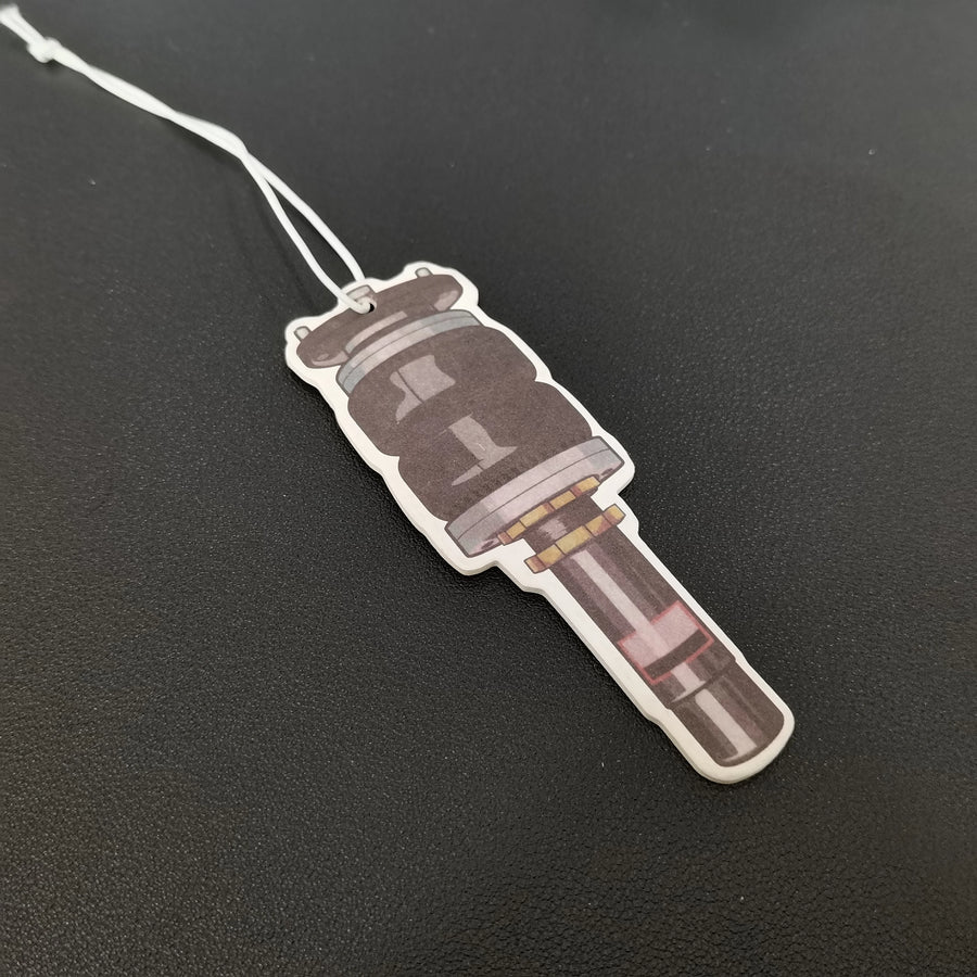Piston-Themed Hanging Car Air Freshener
