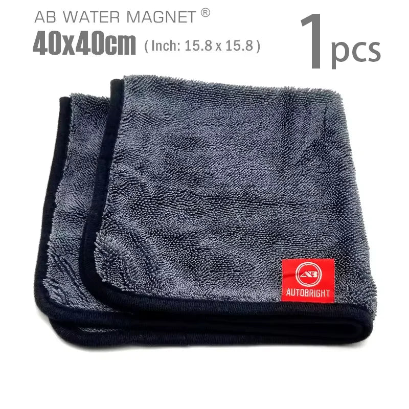 600 GSM Twisted Microfiber Car Drying Towel