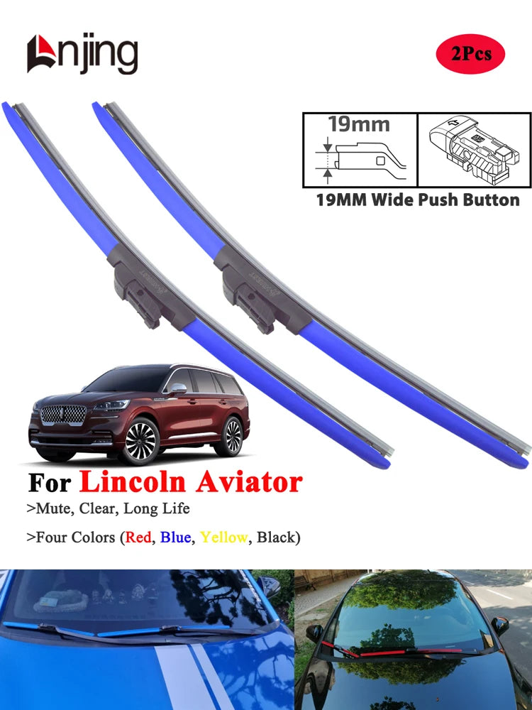Windshield Wiper Blade Set for Lincoln Aviator-, -now 2003-2020